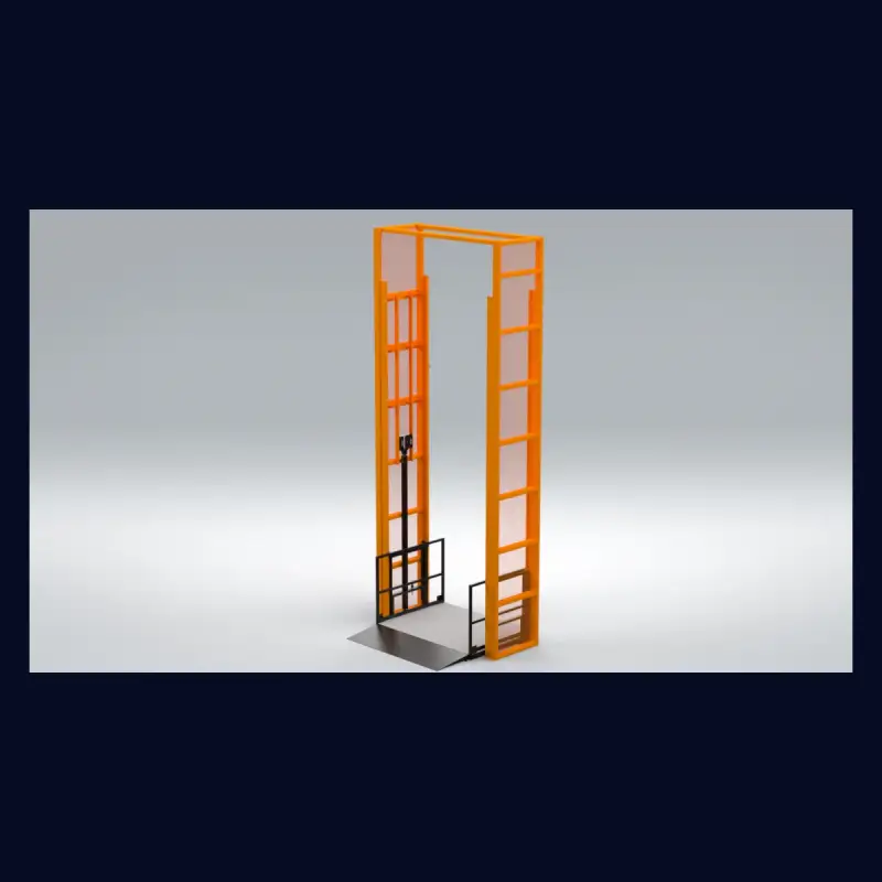 Godshiss with a loading ramp